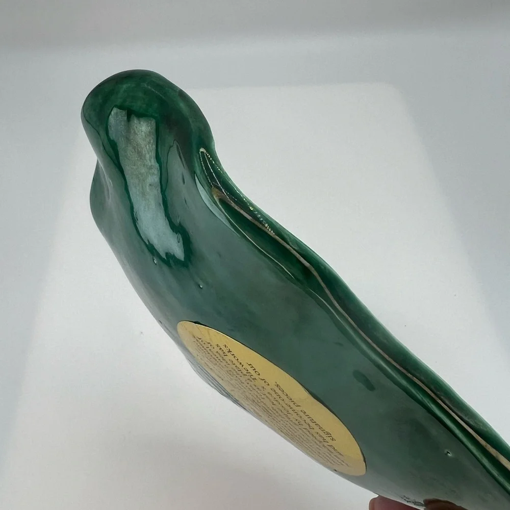 Jessica’s Tileworks Studio Sea Grape Leaf Dish Tray Plate  Made In The Bahamas